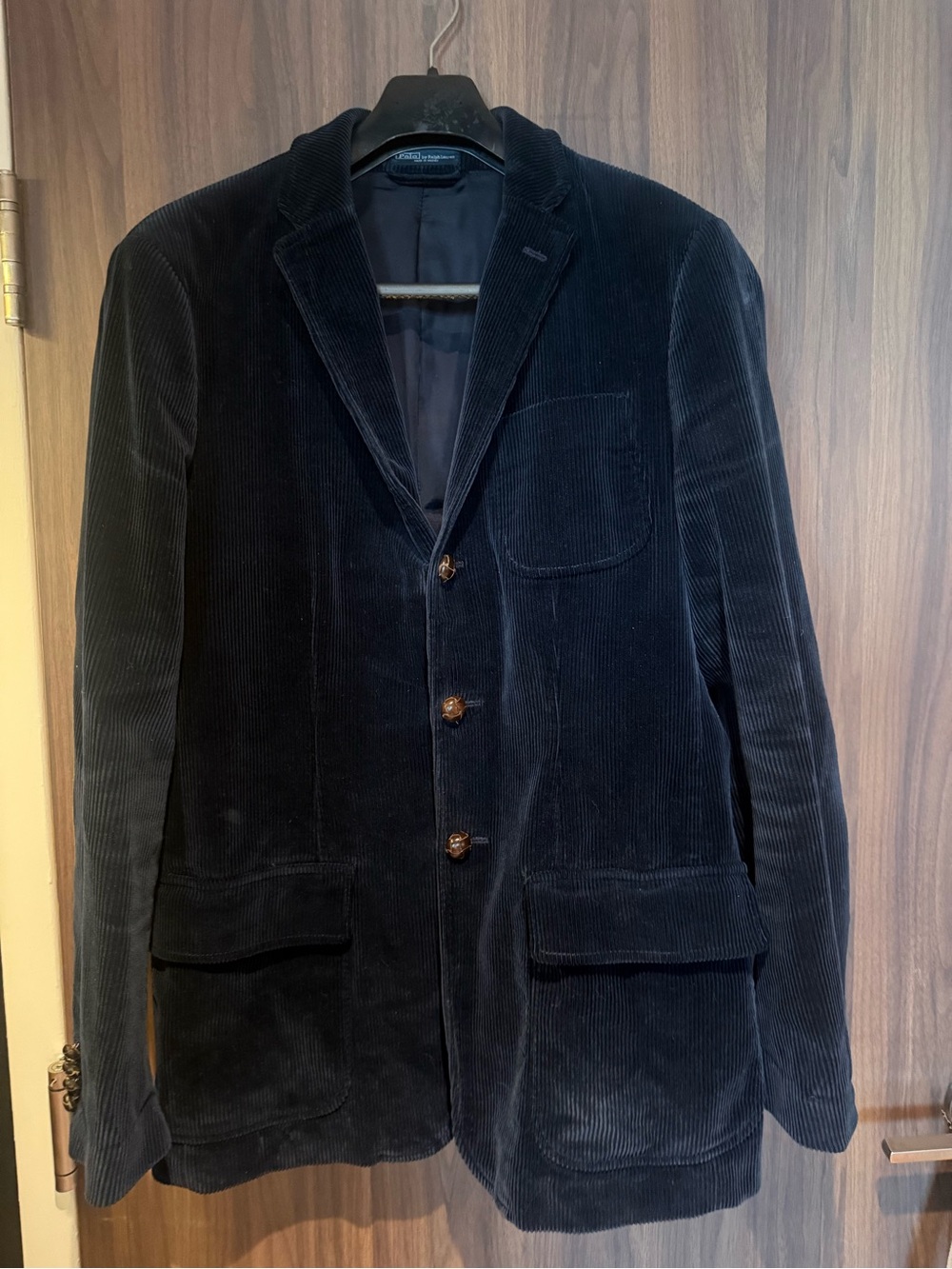 Polo by Ralph Lauren Navy Corduroy Sport Coat
